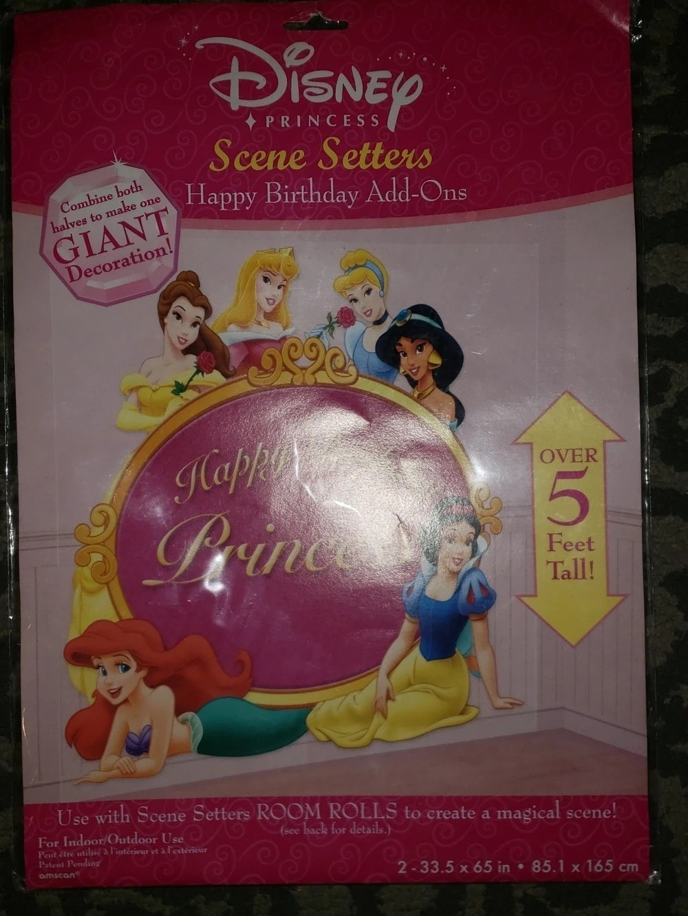 Disney Princess Scene Setters Happy Birthday Party Decorations